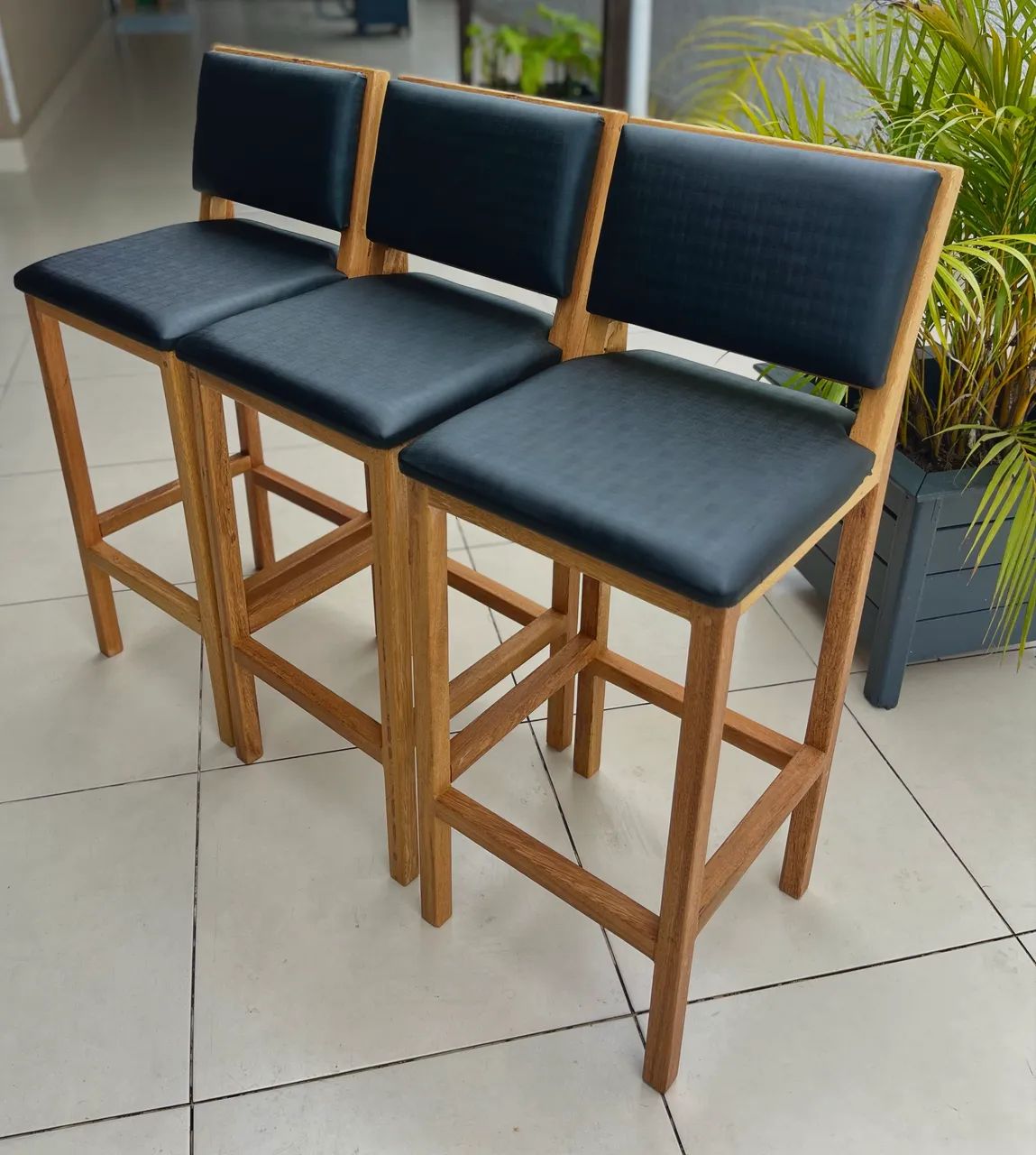 Banquetas estofadas - Foto 3