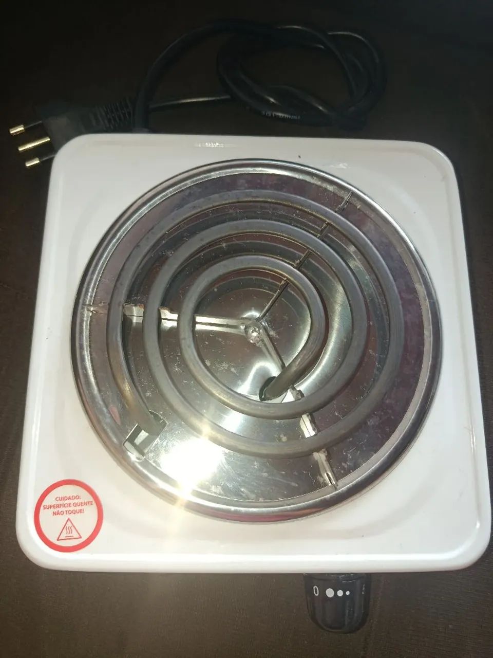 Fogareiro elétrico 1000W - Foto 2
