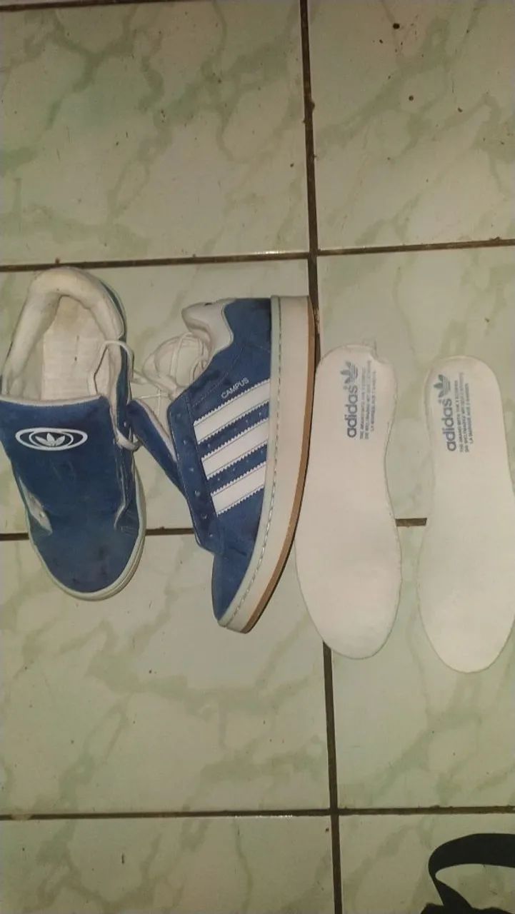 Adidas Campus Azul tamanho 40 - Foto 2