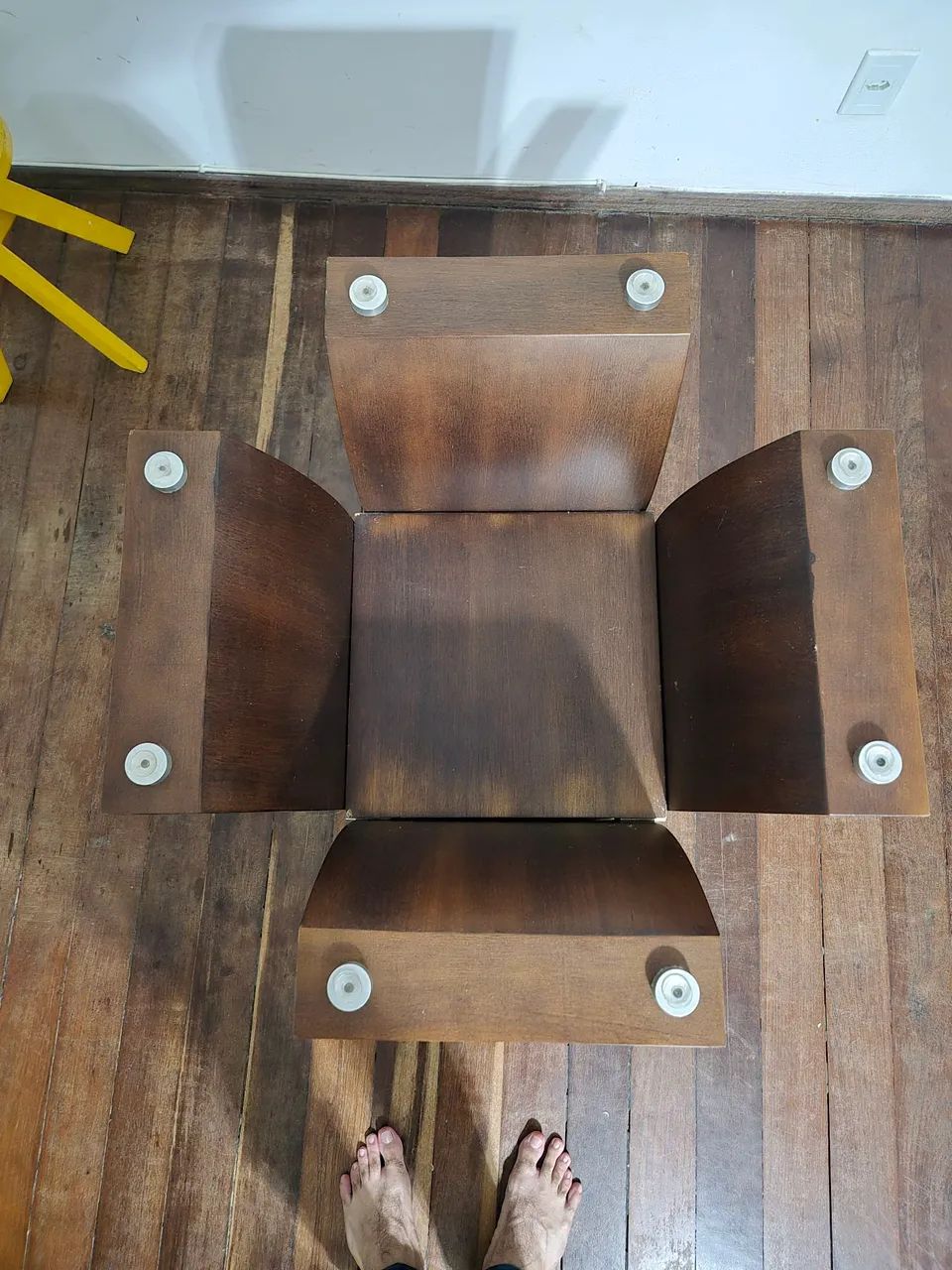 BASE DE MESA MADEIRA MACIÇA - Foto 2