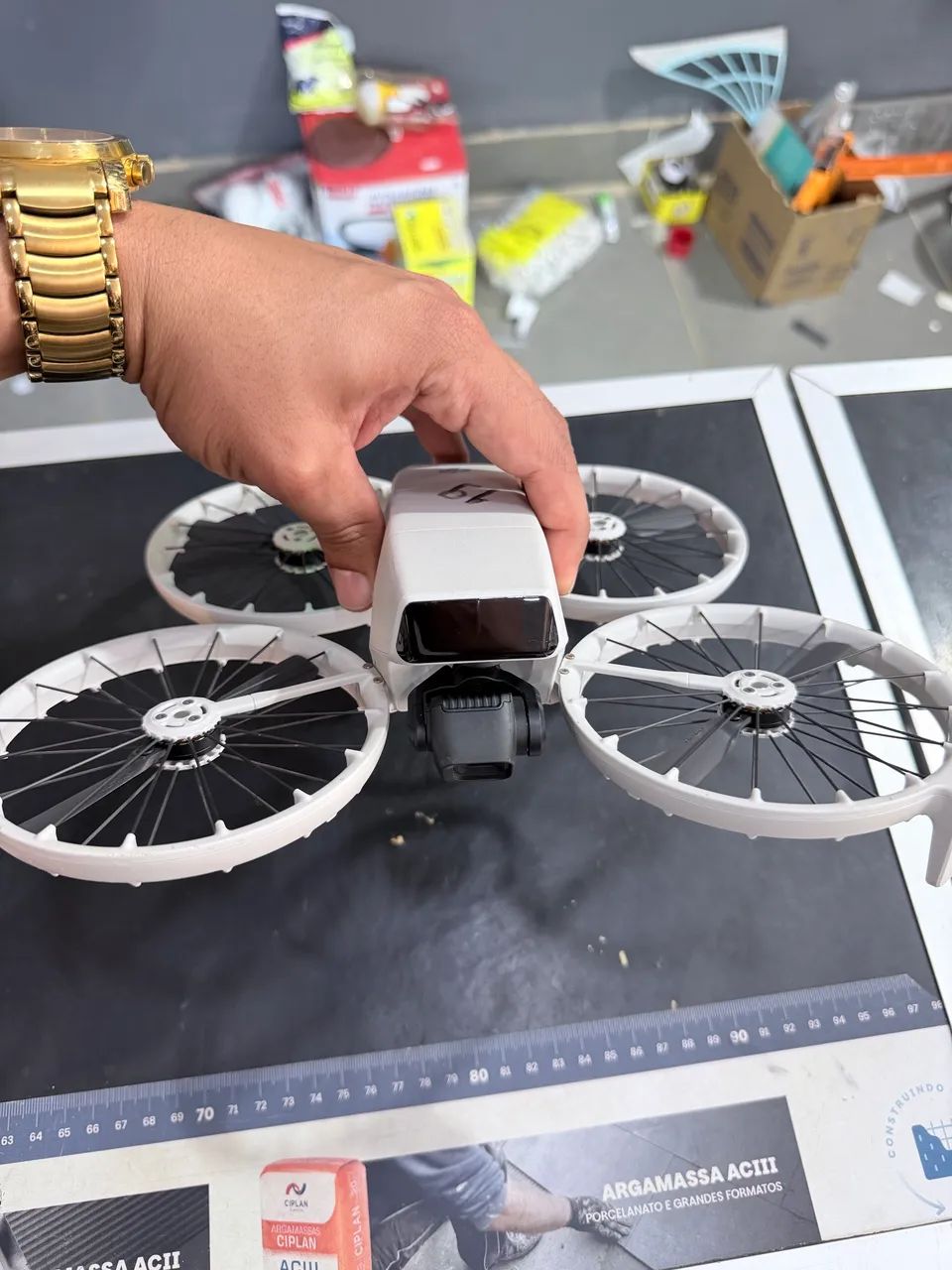 SOMENTE DRONE DJI FLIP + BATERIA 