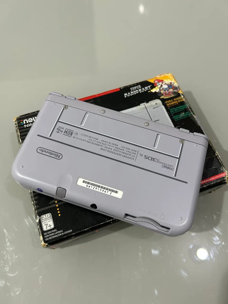New Nintendo 3DS XL - Edição Especial SNES Completo - CIB - Mint