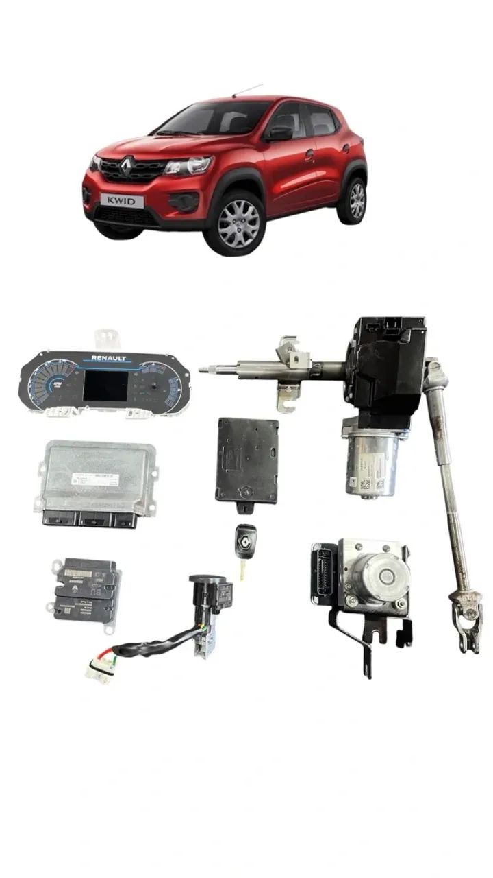 KIT CODE RENAULT KWID 2023 ORIGINAL COMPLETO BAIXO KM!