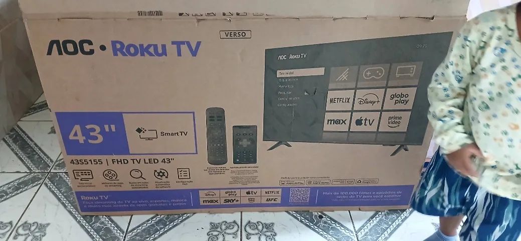 TV SMART ROKU TV 43°