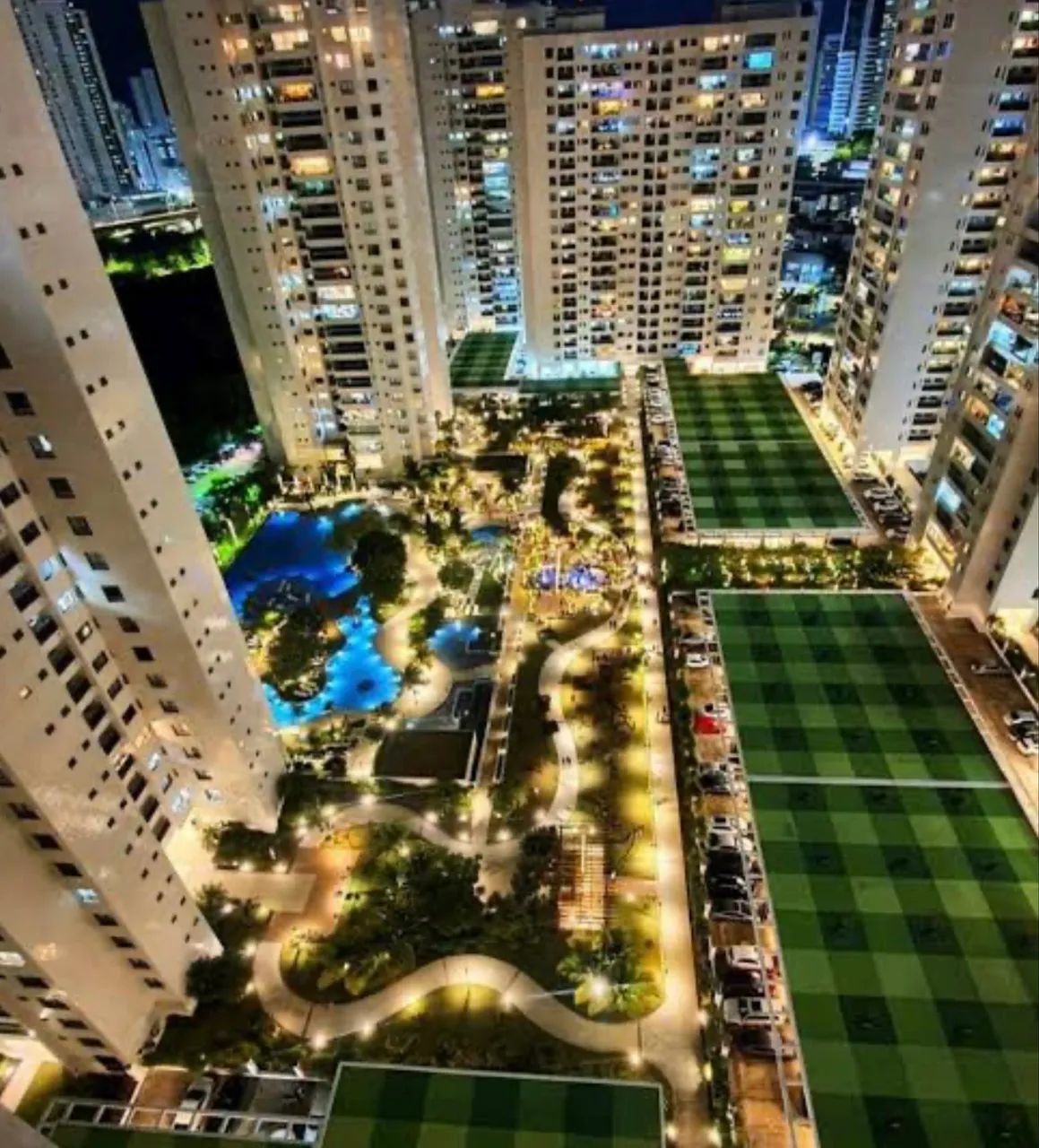 Lê parc semi mobiliado alto nível