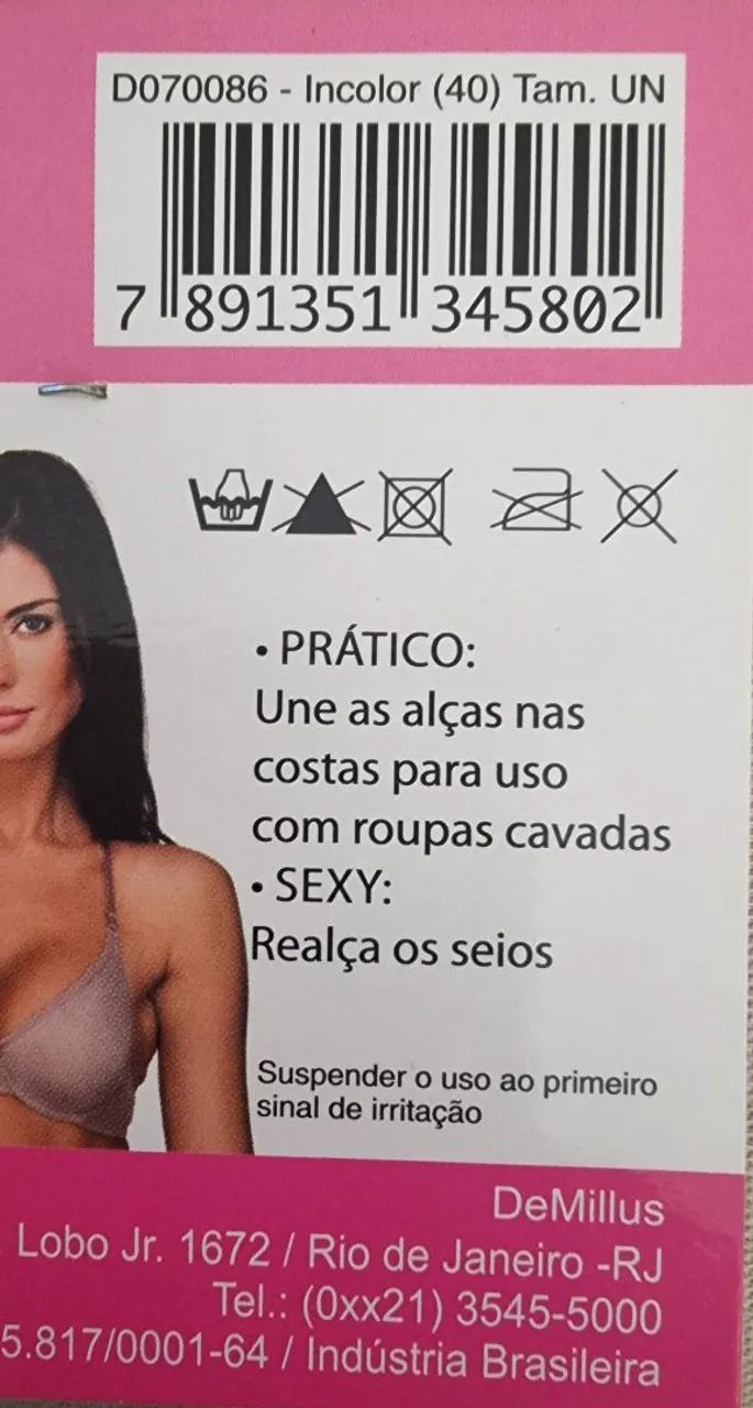 DeMillus - CLIP MAGIC UP para roupas cavadas. - Foto 5
