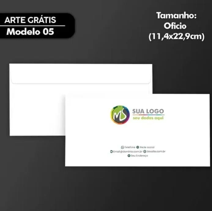 Envelope ofício personalizado
