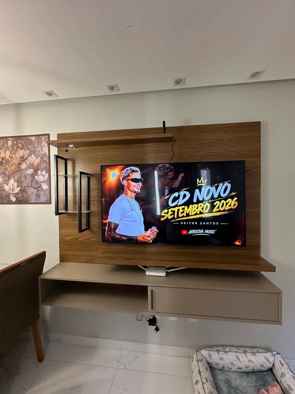 Painel de TV de até 55 polegadas
