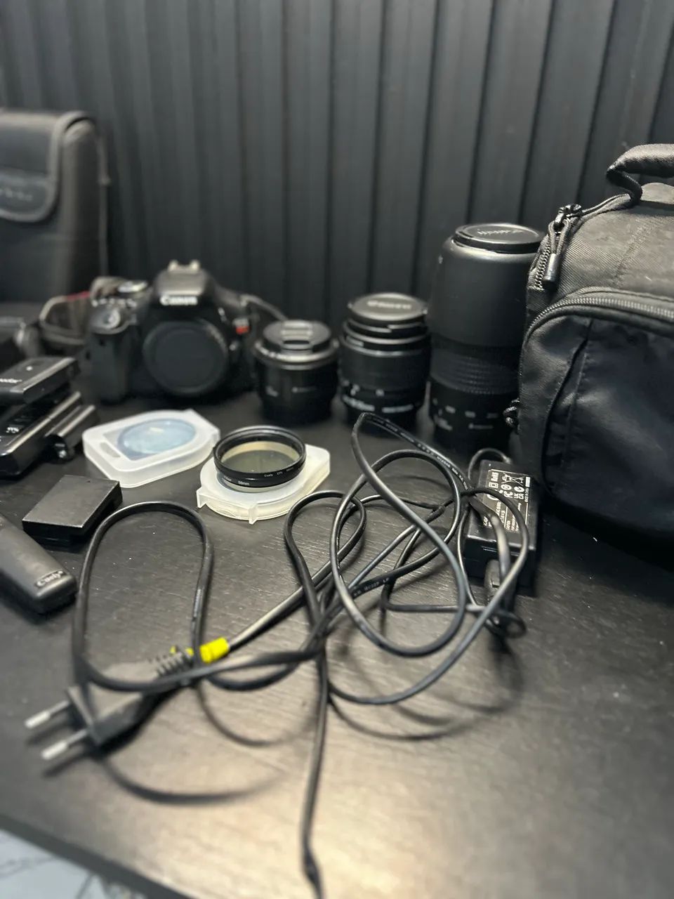 Canon T3i completa com adicionais  - Foto 4