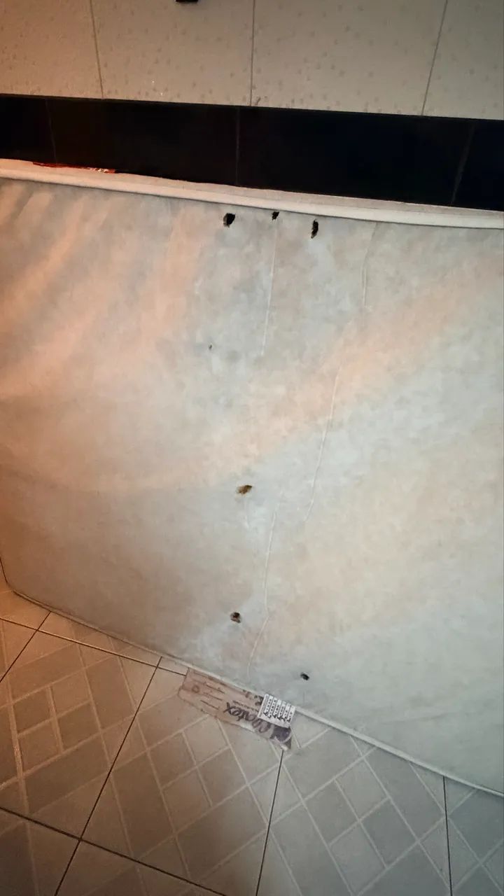 Doação colchao usado de casal sem box - Foto 3