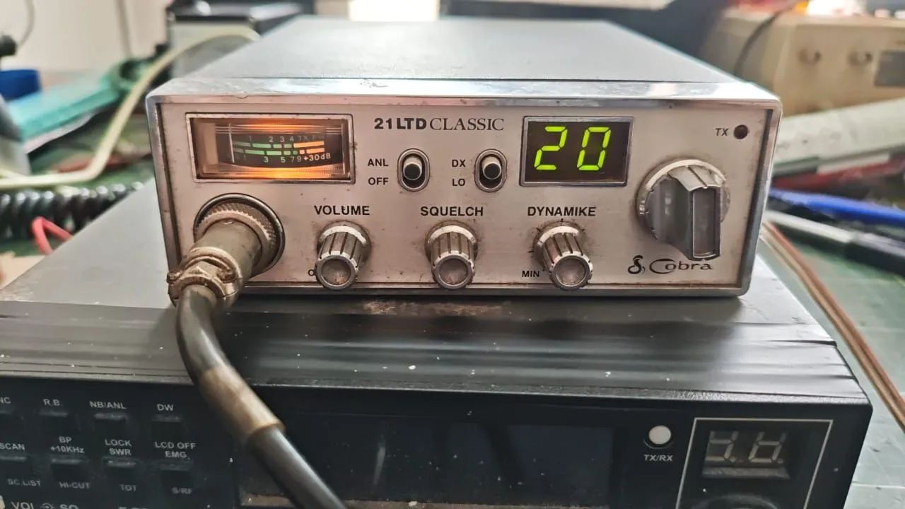 Rádio PX cobra 21 LTD classic raridade todo revisado  - Foto 3