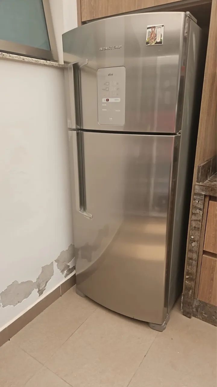 Geladeira Brastemp Inox Frost Free - Usada