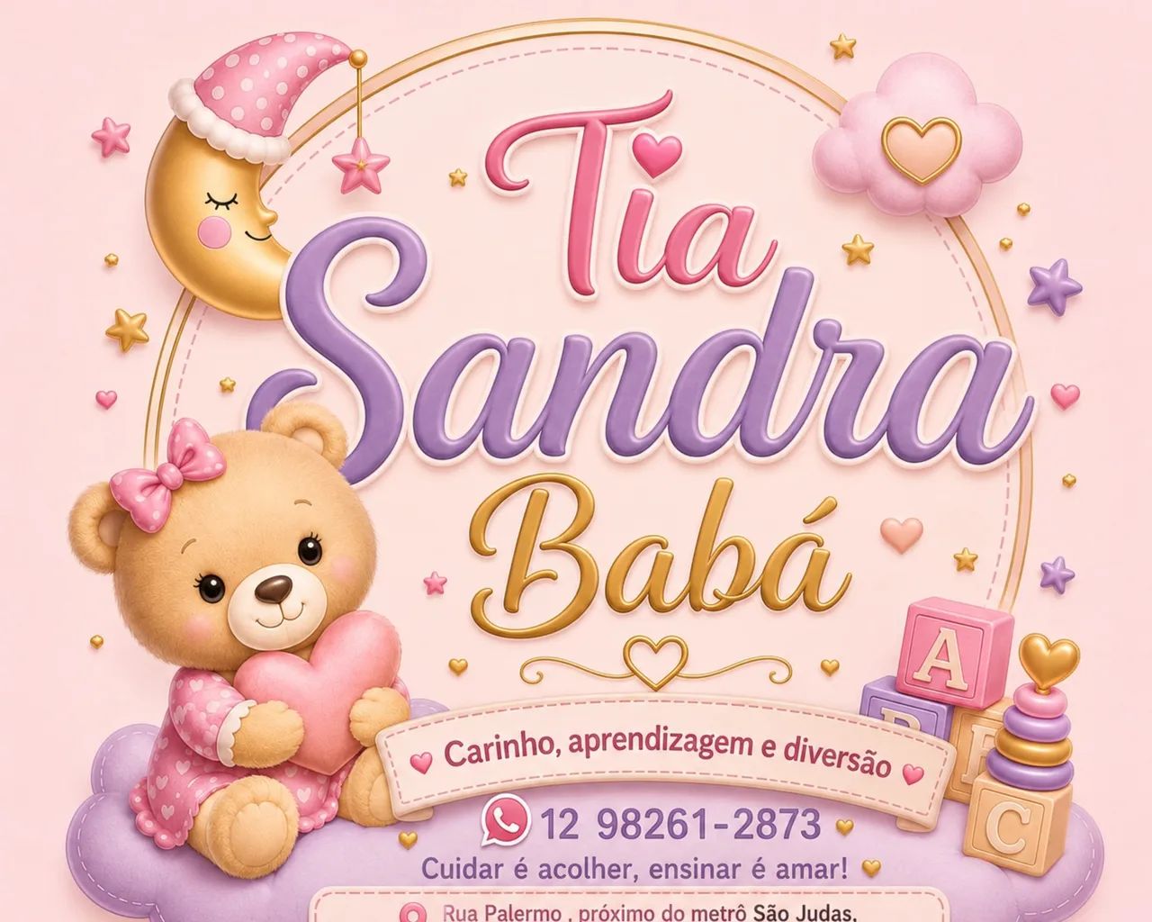 Babá/ CUIDADORA DE CRIANÇAS 
