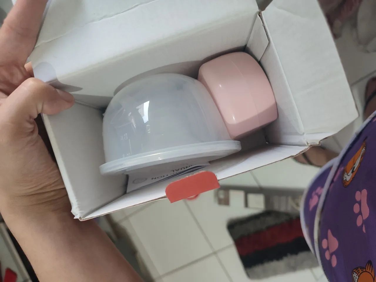 Bomba extratora de leite materno