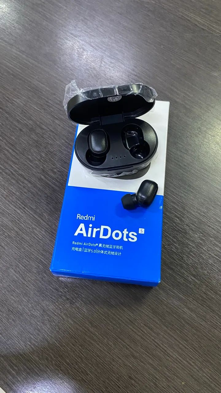 Fone De Ouvido Blueetoth Xiaomi Redmi Airdots s Preto - Foto 3