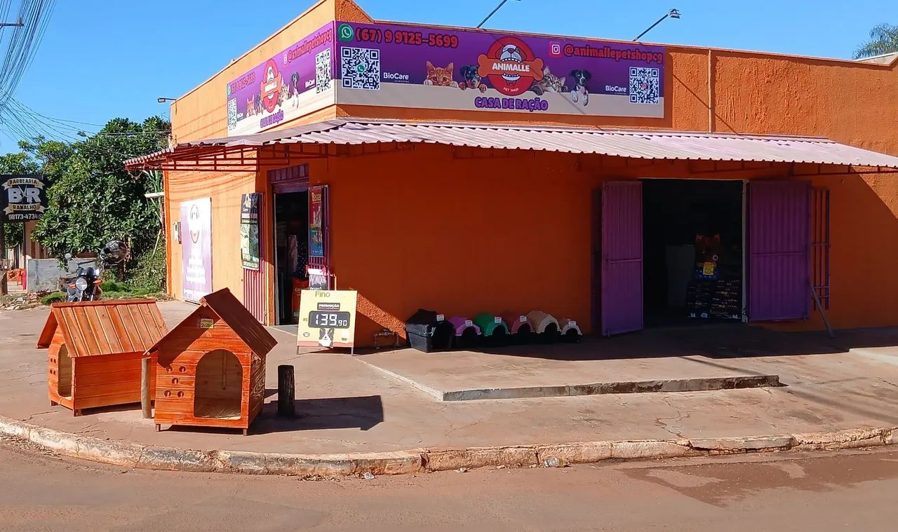 VENDE-SE PET SHOP NA RUA MAIS MOVIMENTADA DO BURIT