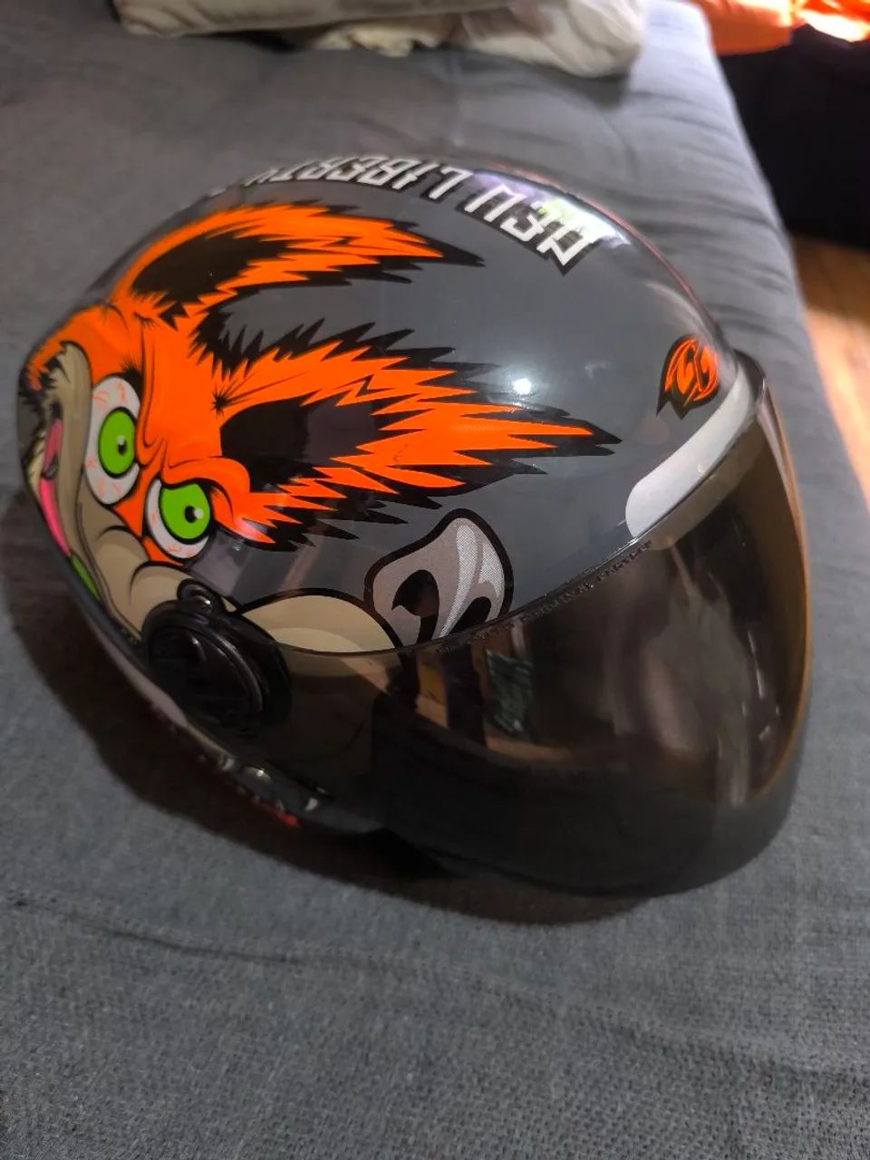 Capacete e bag 