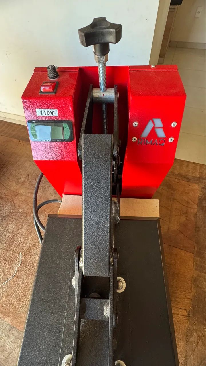 Prensa Térmica Rimaq Plana 110V Digital - Funcionando Perfeitamente