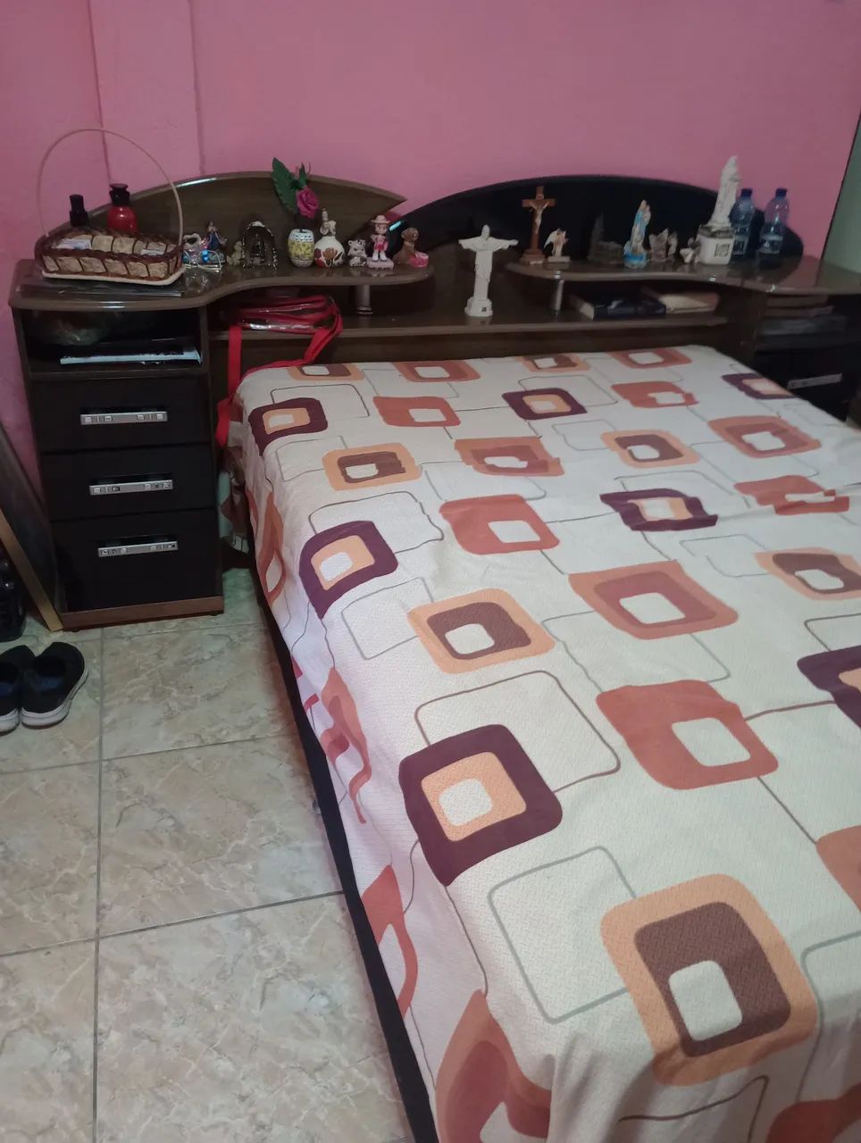 Cama casal e base de madeira em Maracanaú  - Foto 3