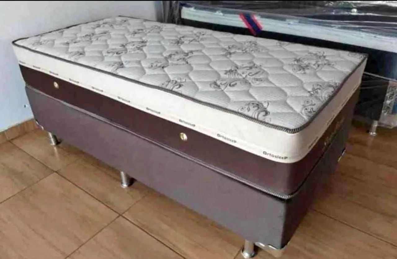 Colchão SLEEP pockt solteiro mais Box.  - Foto 2