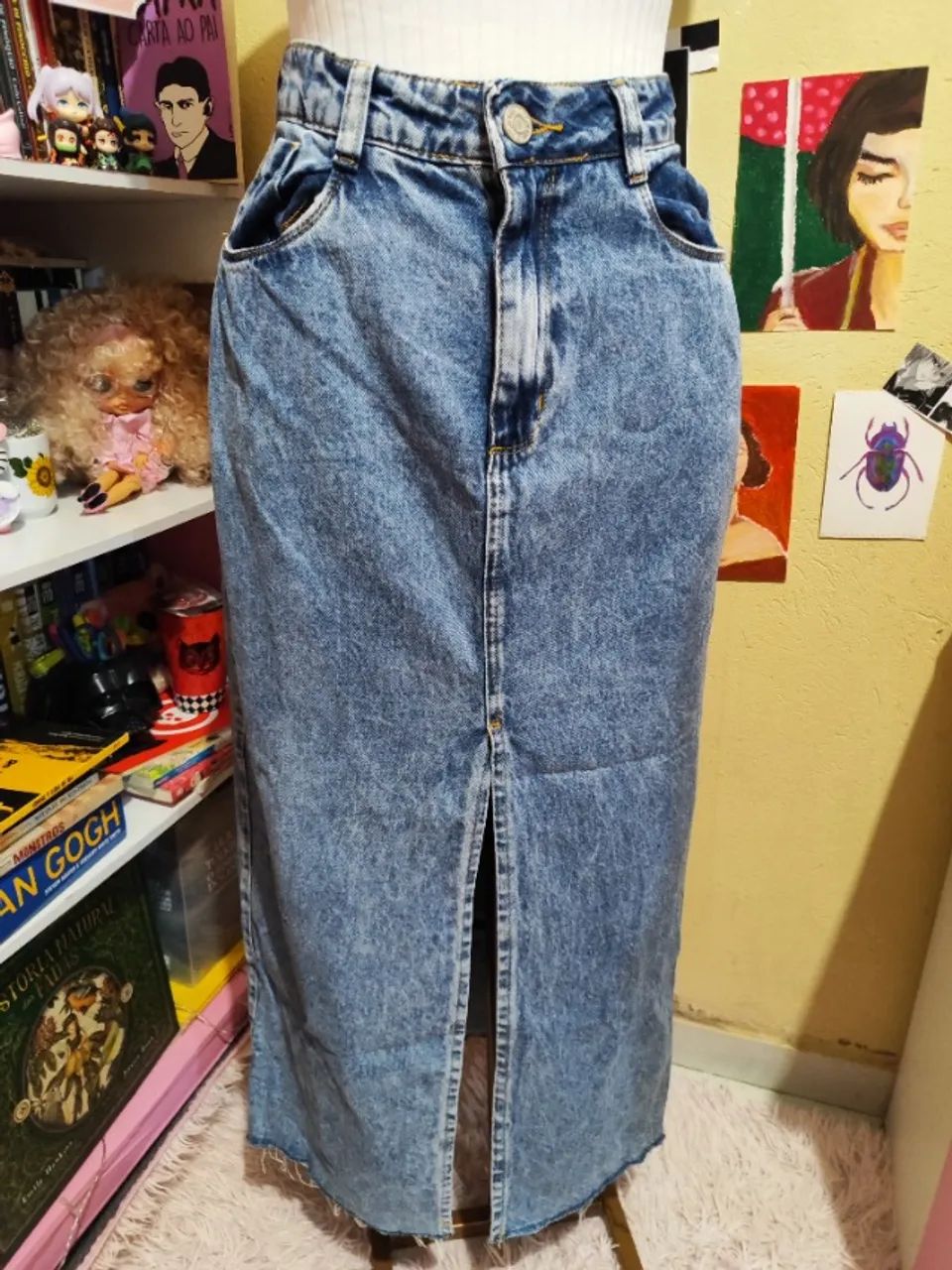 Saia jeans nova - Foto 3