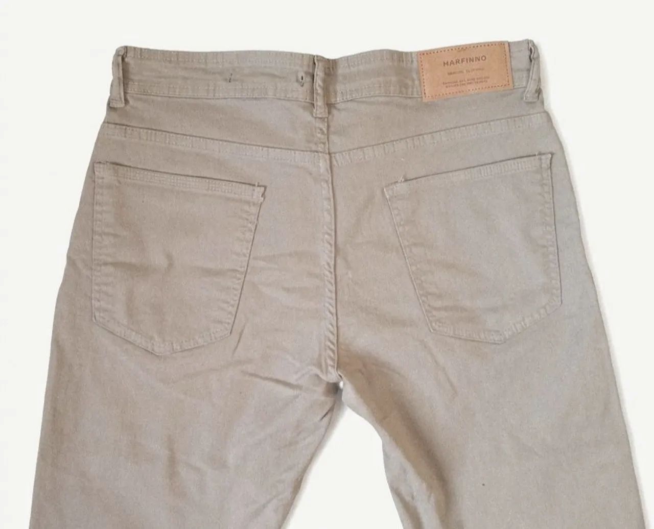 Calça de sarja verde claro Marfinno Renner - Foto 3