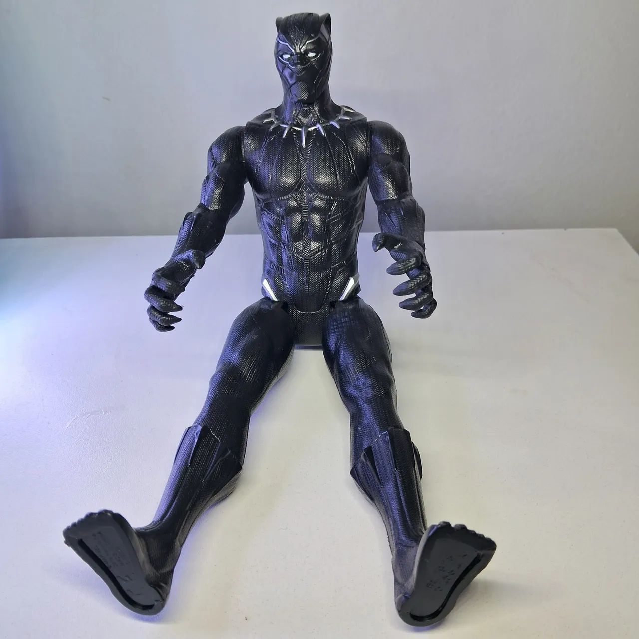Marvel - Boneco Pantera Negra Titan Hero Series 30cm - Foto 4