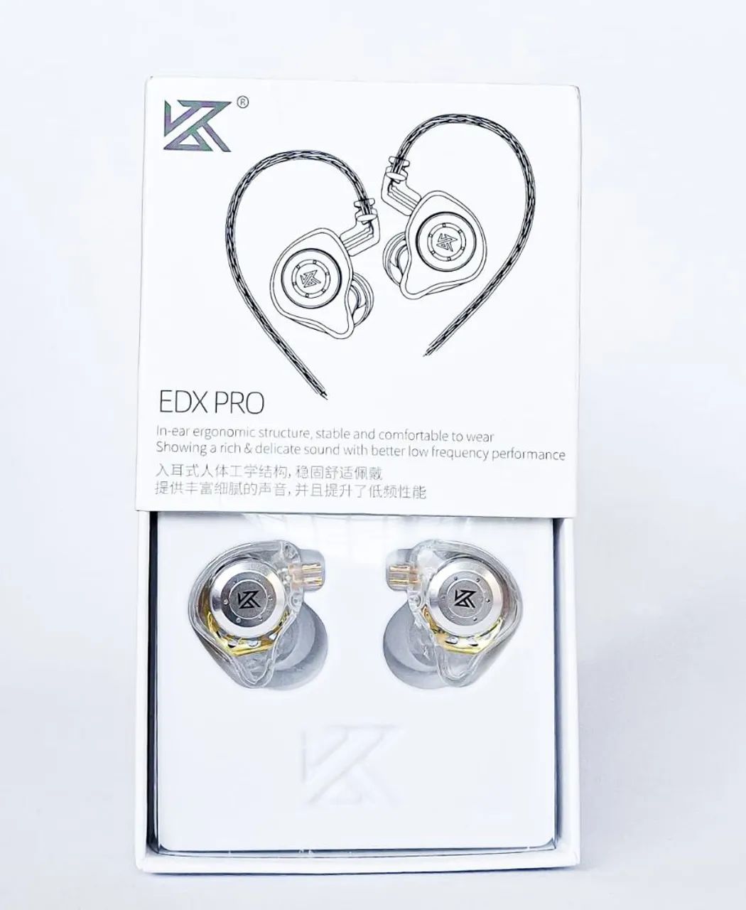 Fone de ouvido profissional Kz edx pro 