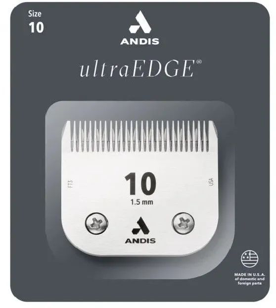Lâmina 10 Andis Lâmina de Tosa Andis 10 para Máquinas Andis AGC2 Excel nova na embalagem