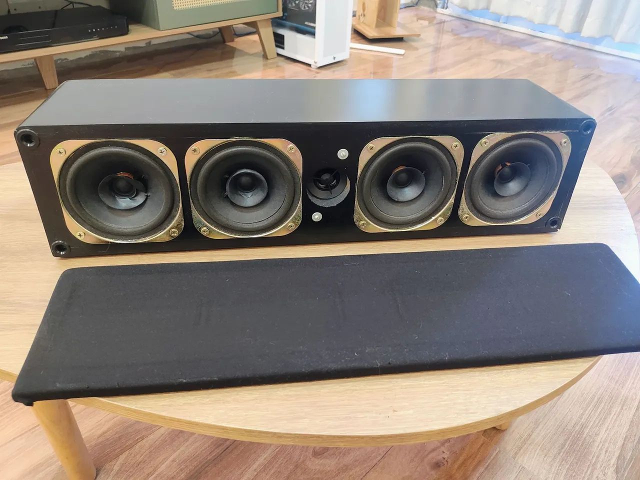 Caixa central grande home theater diy