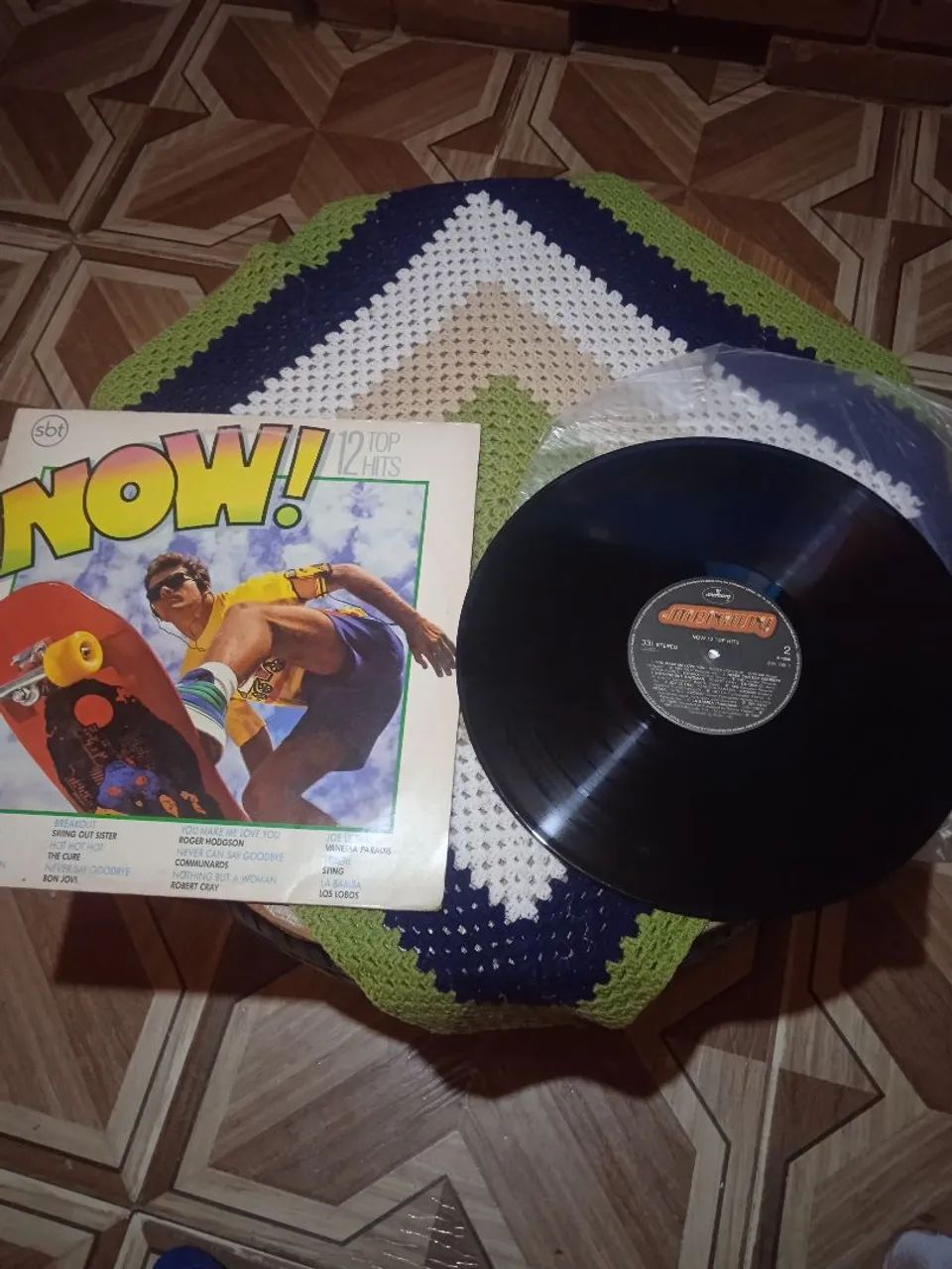 Disco de vinil Now 12 top hits