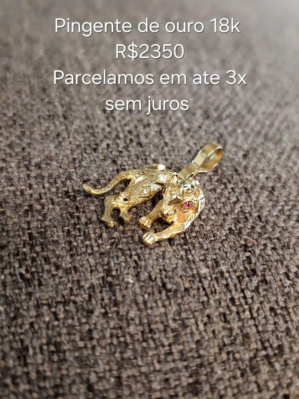 Pingente de ouro 18k  - Foto 3