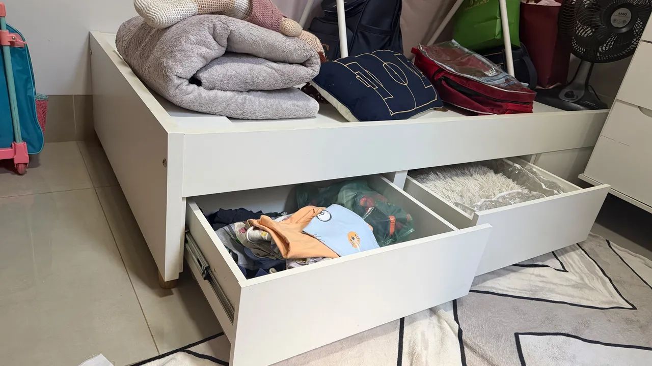 Cama solteiro de MDF  - Foto 4