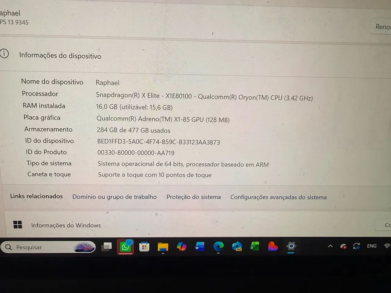 Notebook Dell Snapdragon x Elite  - Foto 5