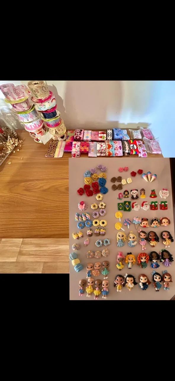 Material para laços 