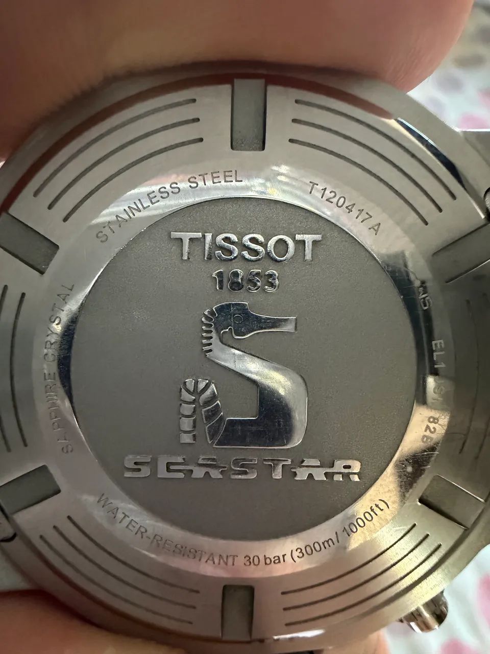 Tissot Seastar 1000 Chronograph Original Verde - Caixa e Certificado - Foto 3