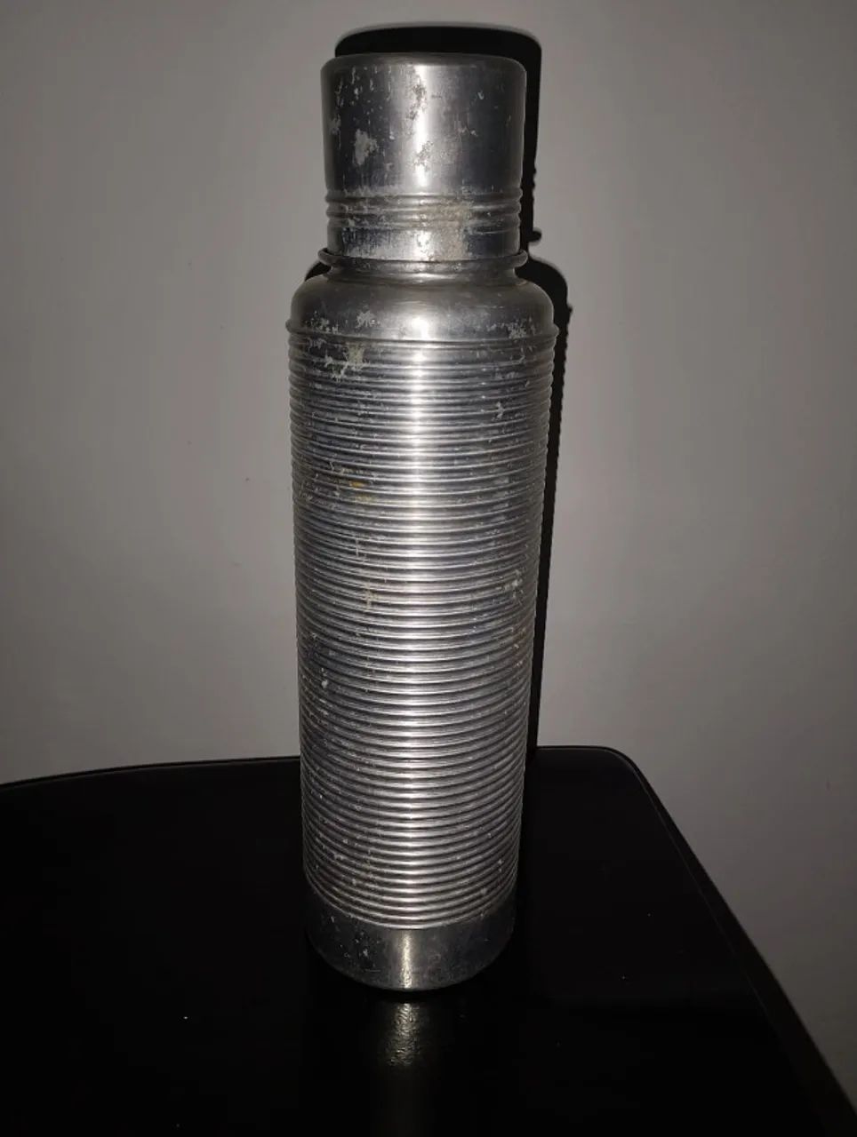 garrafa térmica antiga marca líder - ANTIGUIDADE - Foto 5