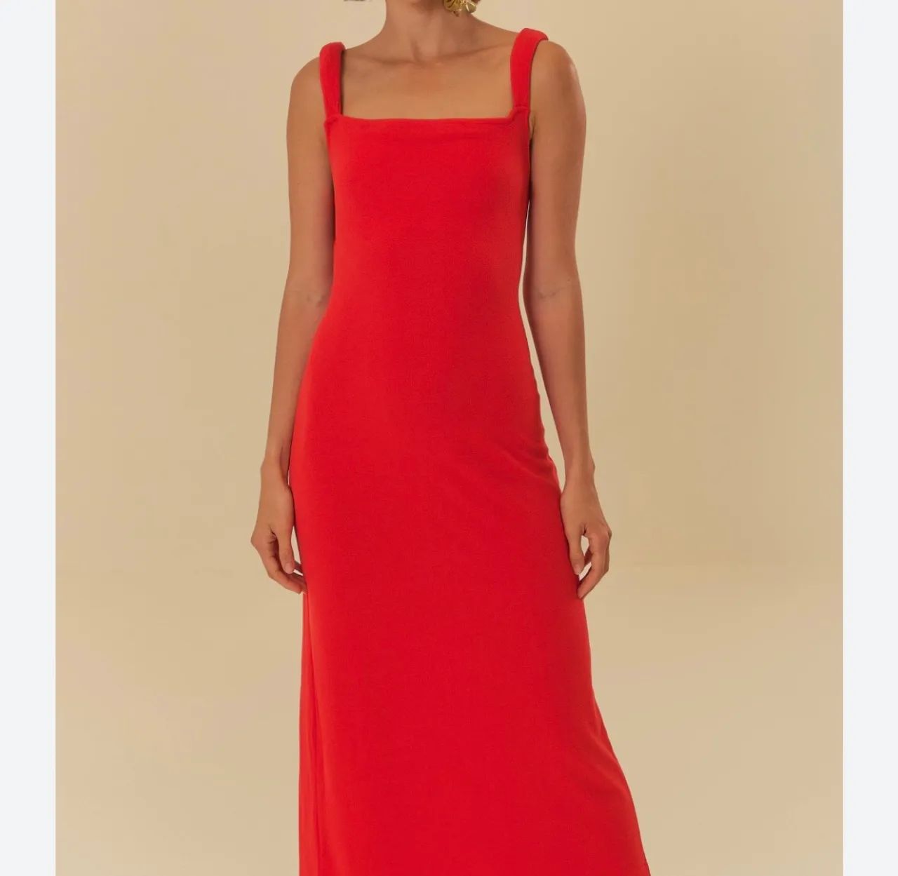 Vestido vermelho Farm G - Foto 2