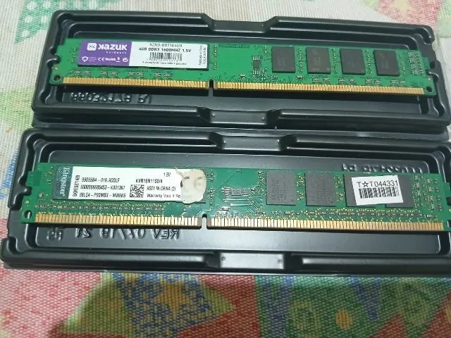 Pentes de Memoria DDR3 4gb 1600mhz 40 os dois! - Foto 3