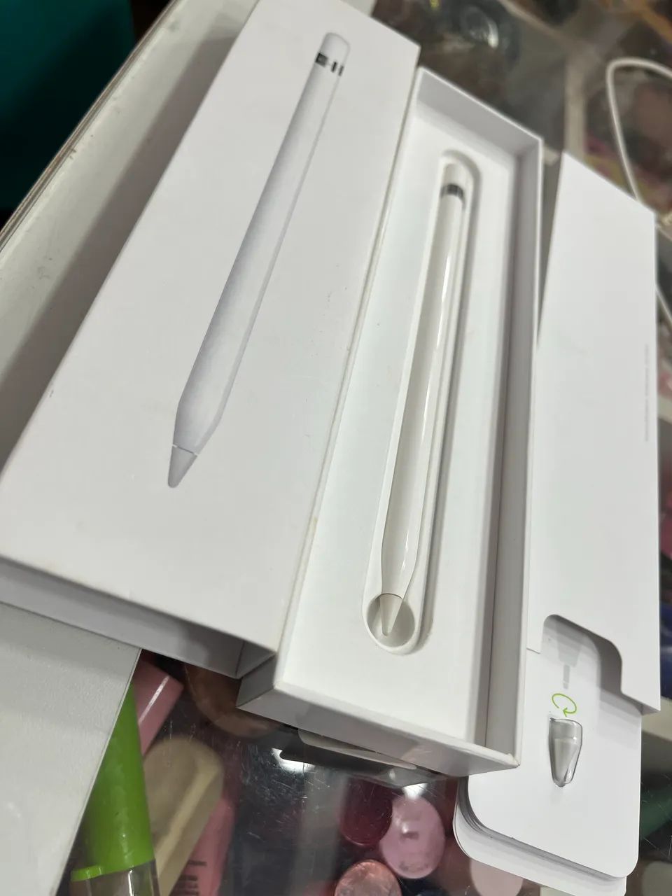 Apple Pencil 1ª Geração com acessórios - Acessórios de Celular