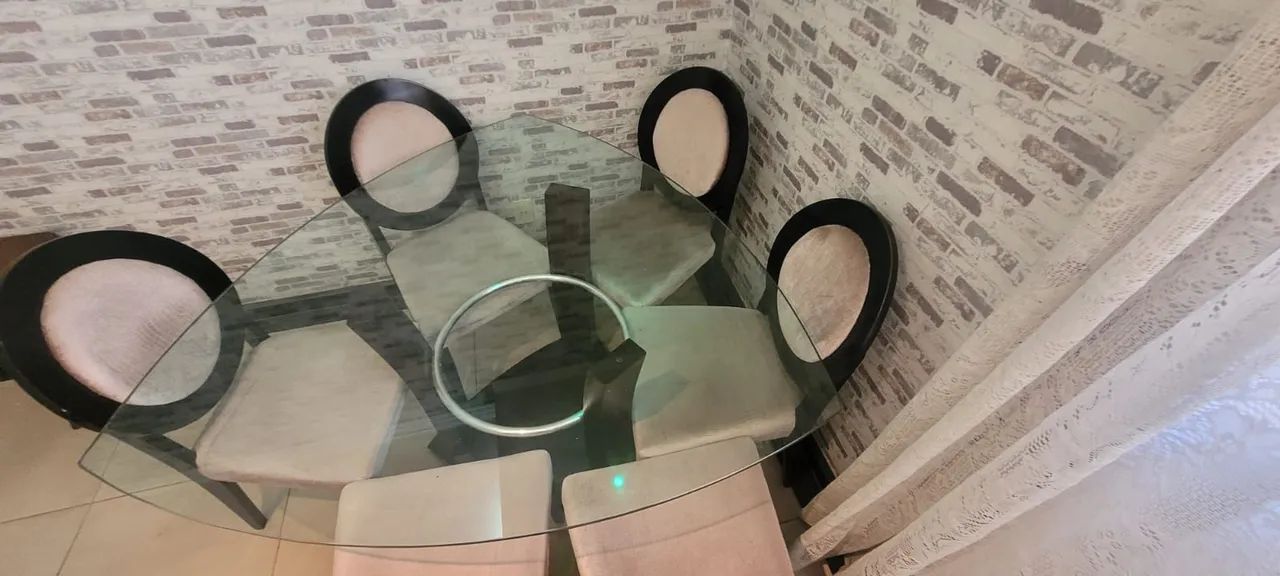 Mesa de Vidro - R$1000,00 - Foto 2