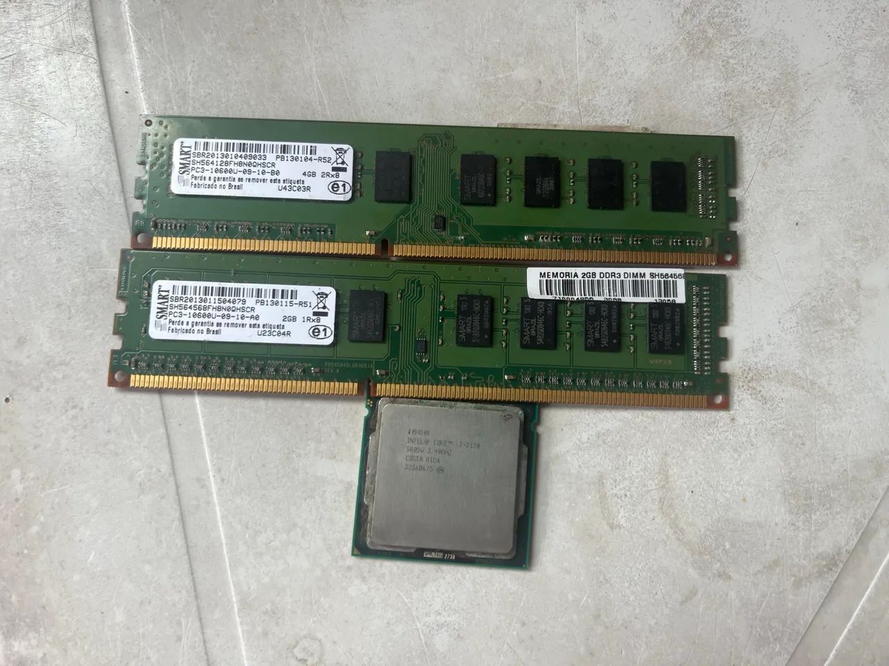 Kit Upgrade PC - Intel Core i3 2ª Gen (LGA 1155) + 6GB RAM DDR3 Smart