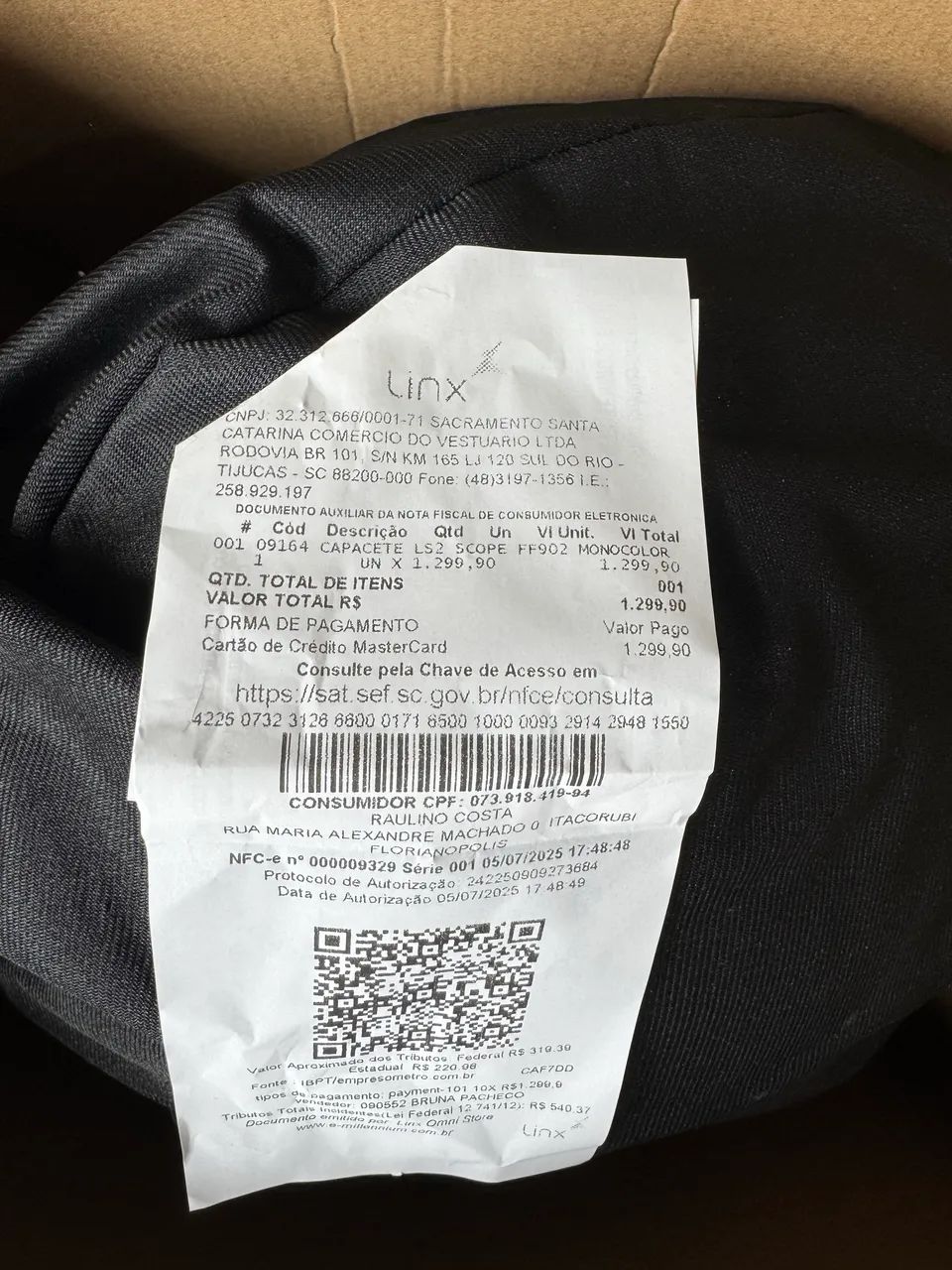 Capacete LS2 Scope - Usado 2 vezes - Foto 5