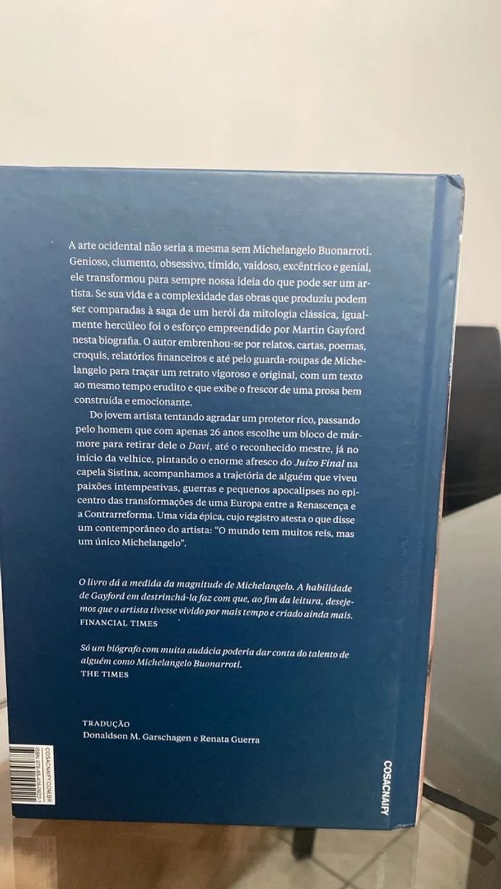 Livro Michelângelo  - Foto 4