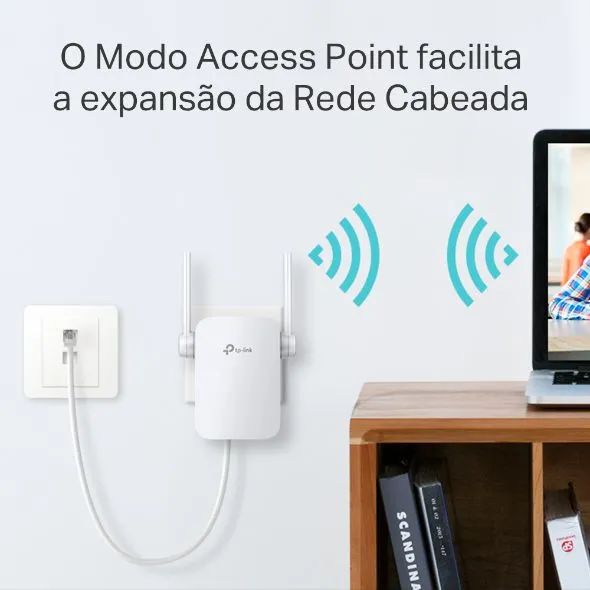 Repetidor de Sinal Wi-Fi Mesh AC1200 - Foto 5