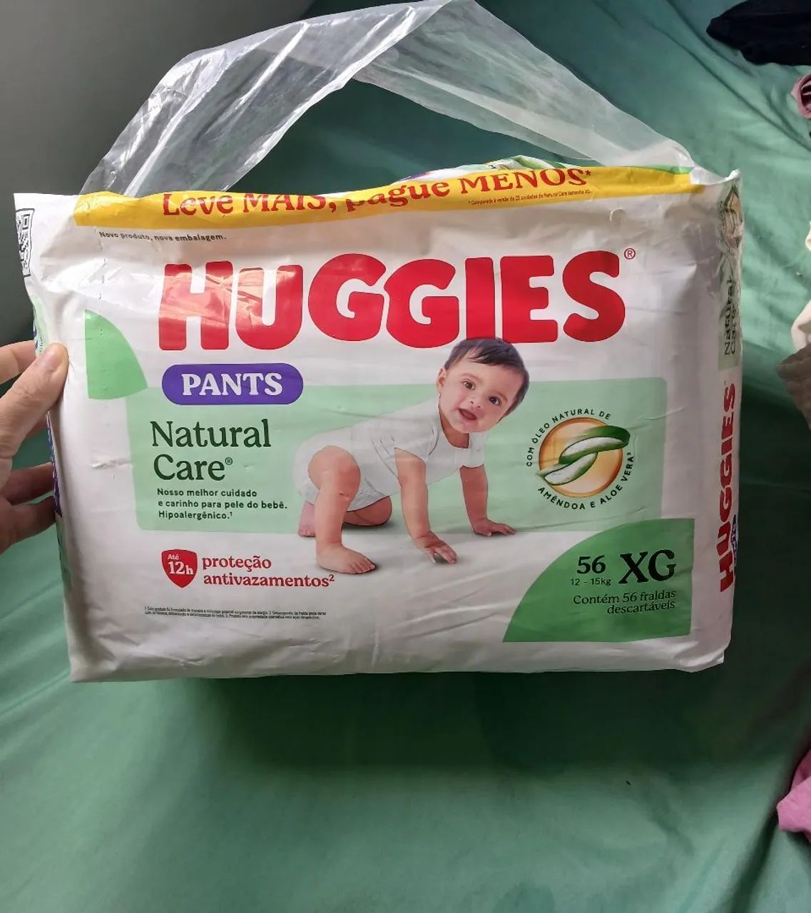 Fralda shortinho premium Huggies NOVA!