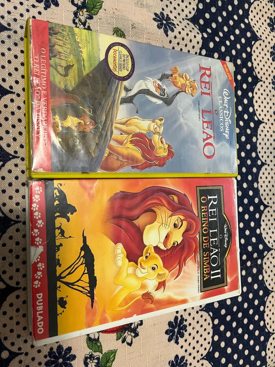 Duas fitas VHS Rei Leão - Foto 2