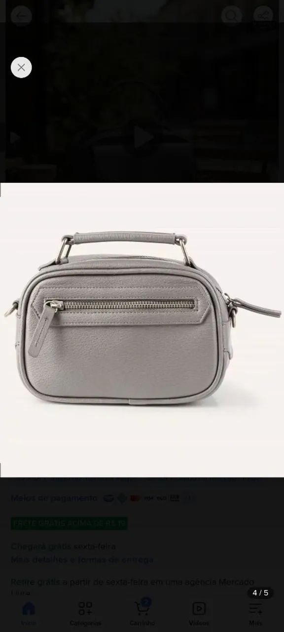 Bolsa Tiracolo Feminina Hering - Foto 2