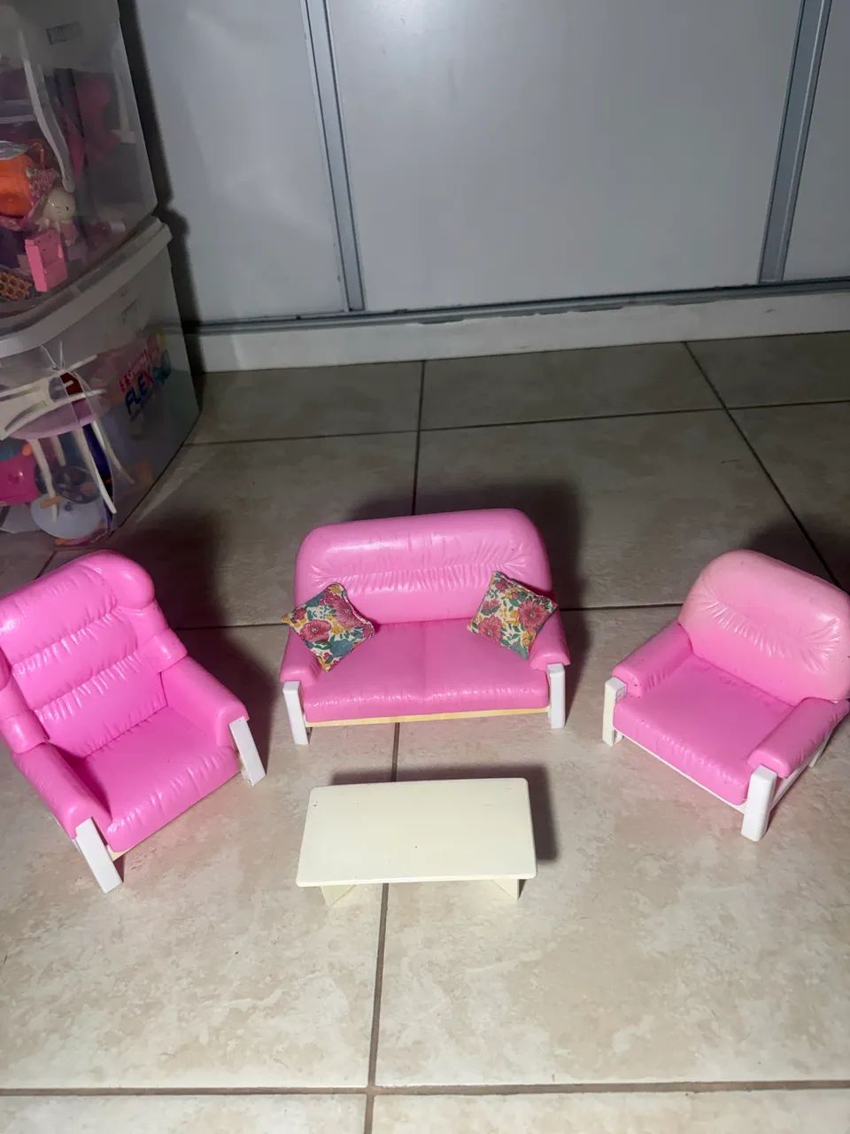Barbie sofá sala de estar Móveis Glória  - Foto 4