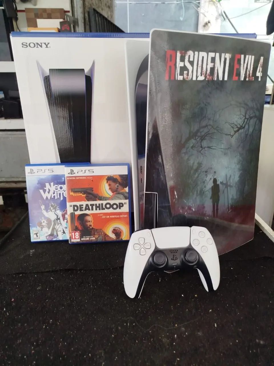 Ps5 fat com leitor + 6 meses de garantia  - Foto 3